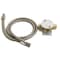 Alfi Brand Brushed Nckl Floor mount Tub Filler + Mixer /w Hand Held Shower Head AB2758-BN - alternate 7